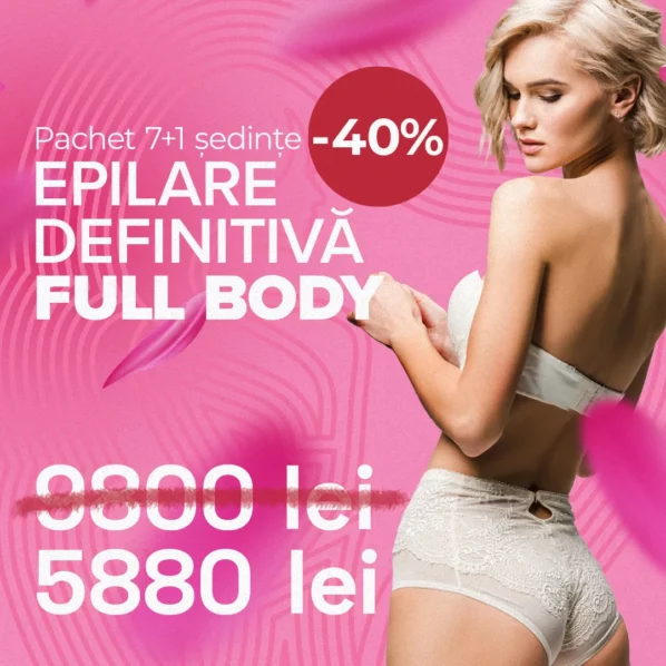Epilare definitiva pachet full body