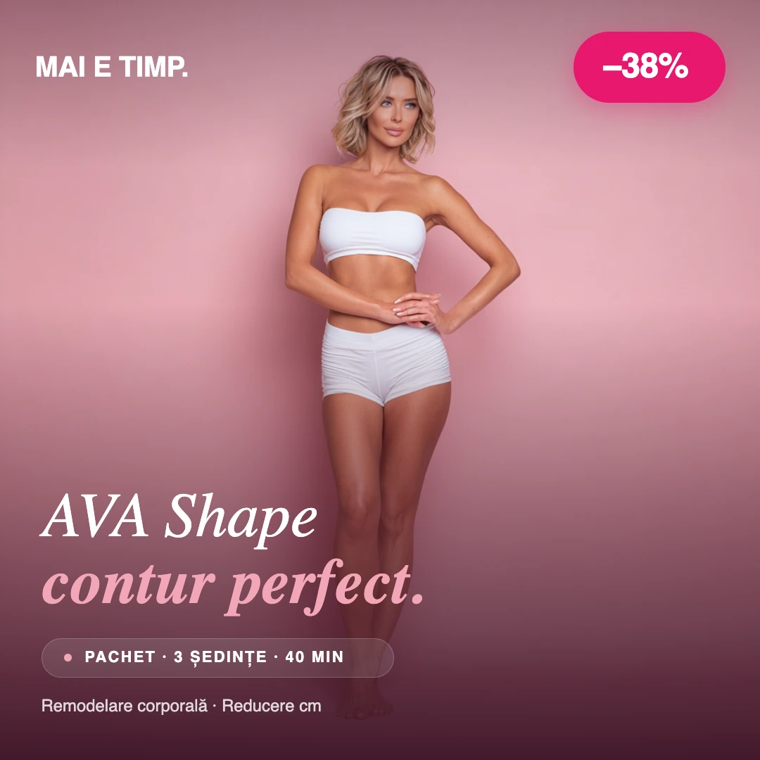 Pachet 3 ședințe AVA SHAPE 40 min