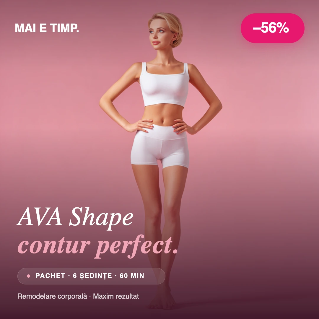 Pachet 6 ședințe AVA SHAPE 60 min