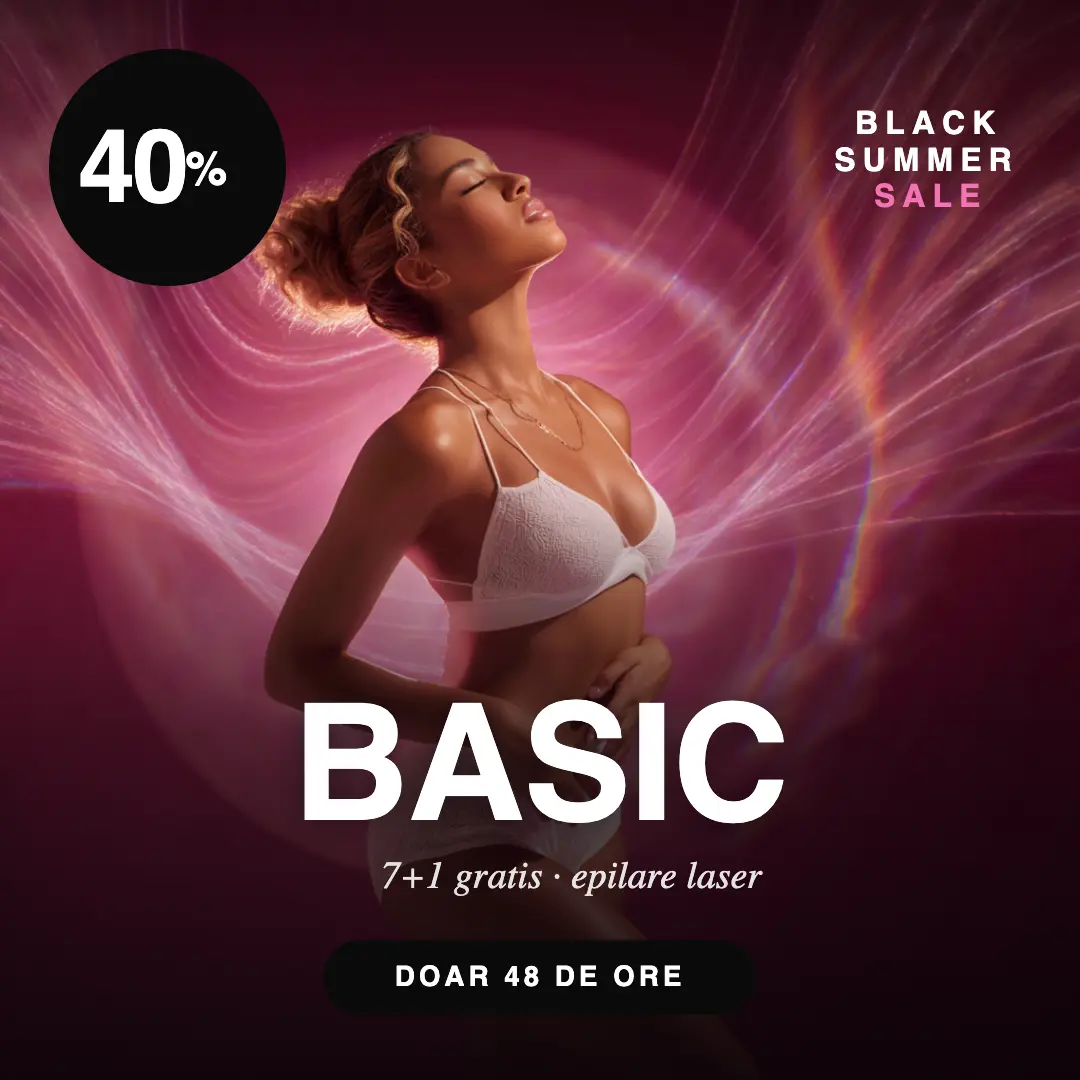 Pachet 7 sedinte+1 gratuit - Axile, Inghinal, Picioare Integral
